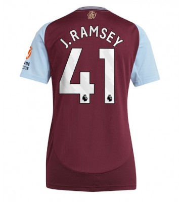 Aston Villa Jacob Ramsey #41 Hemmatröja Kvinnor 2024-25 Kortärmad